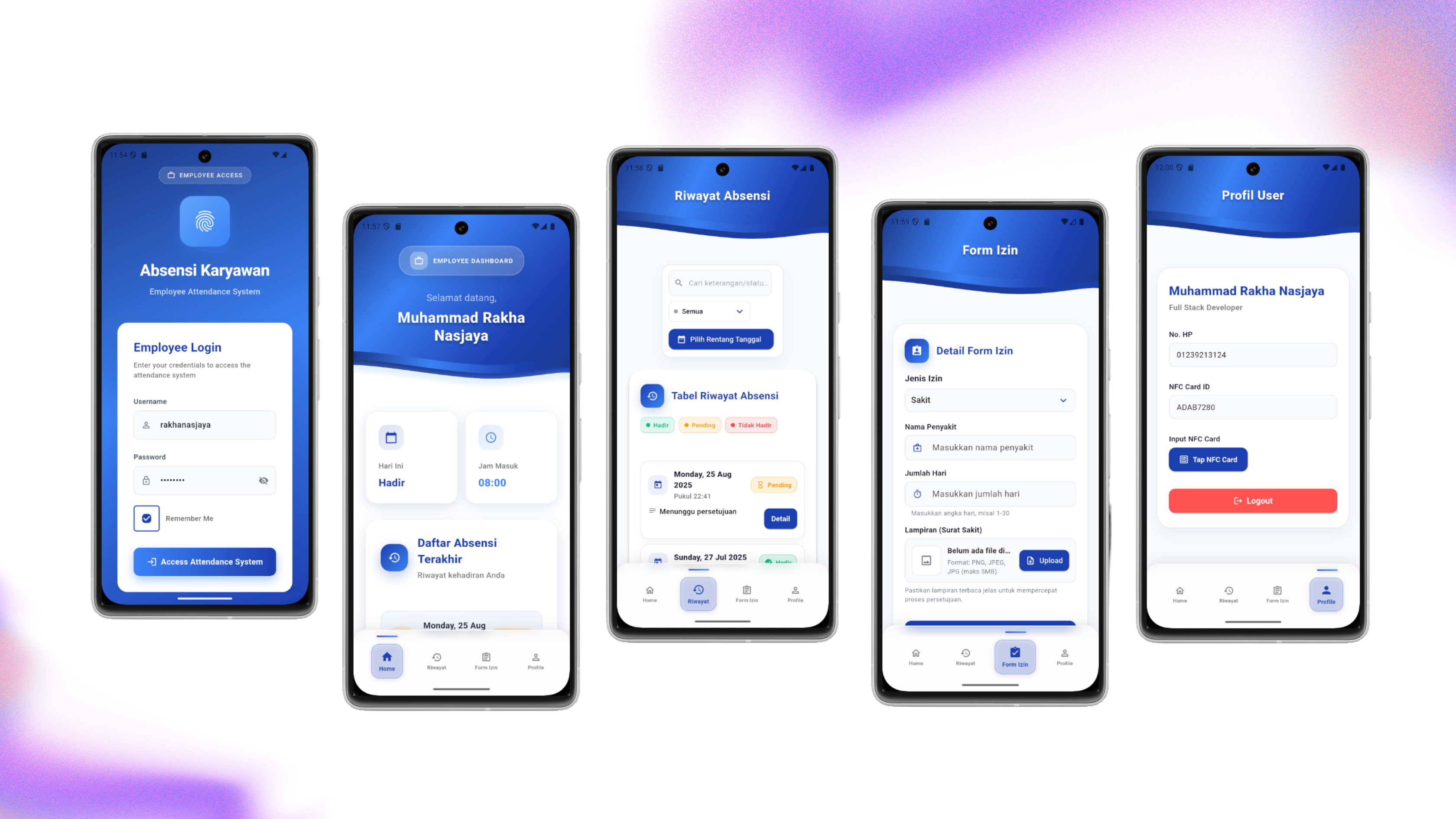 Mobile app showcase 1