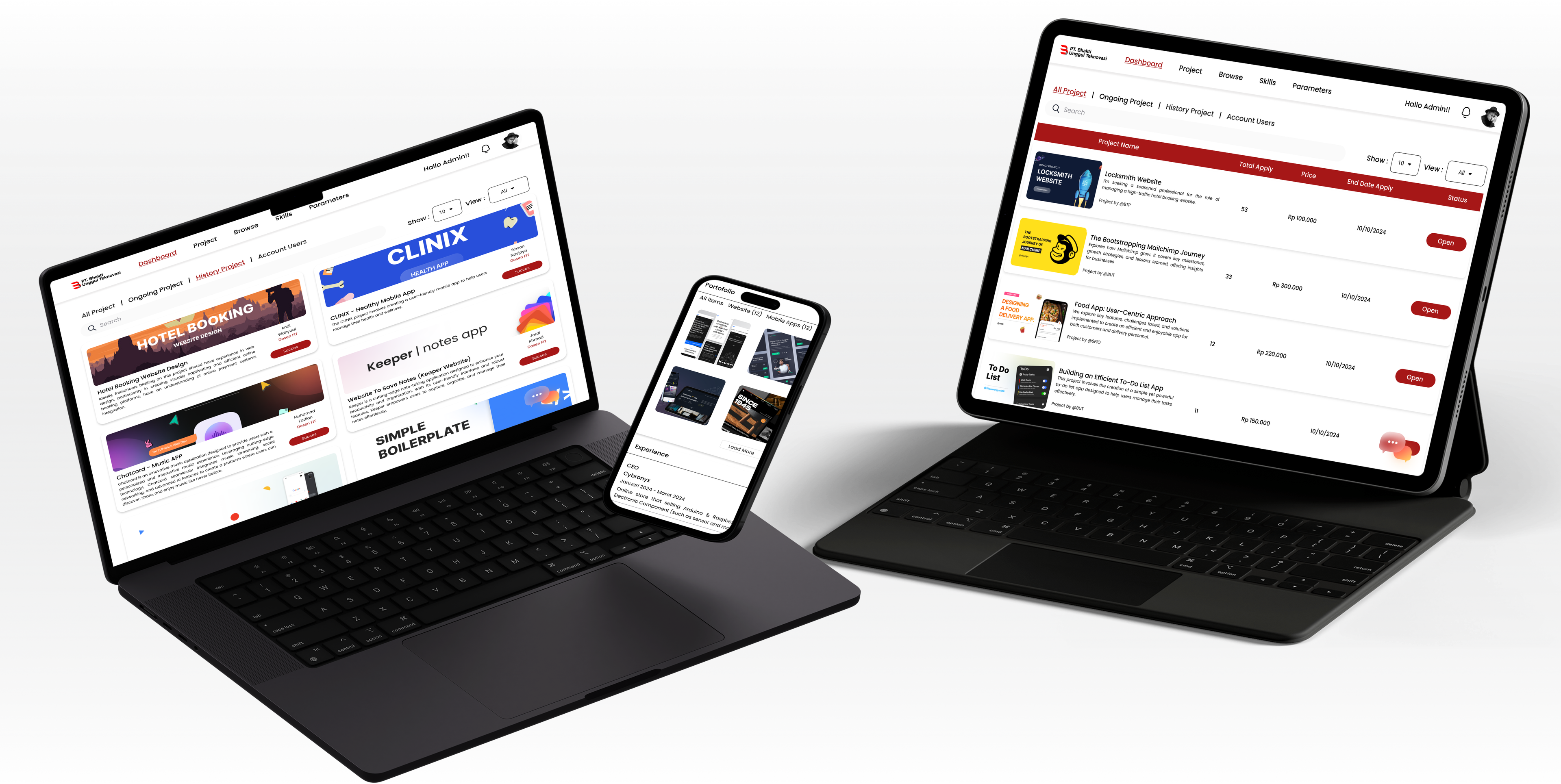 UI/UX Design showcase 1